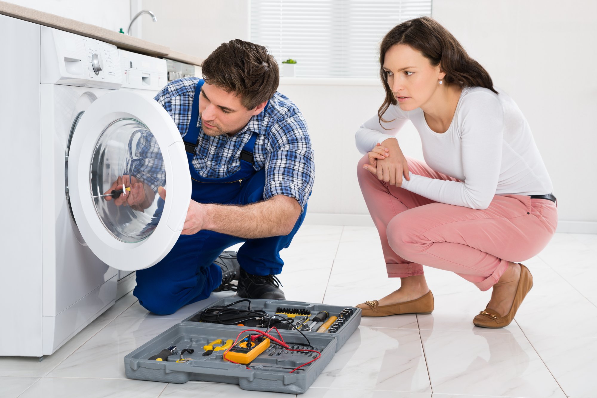Appliance Repair Solution certified technician servicing an appliance in Winnipeg